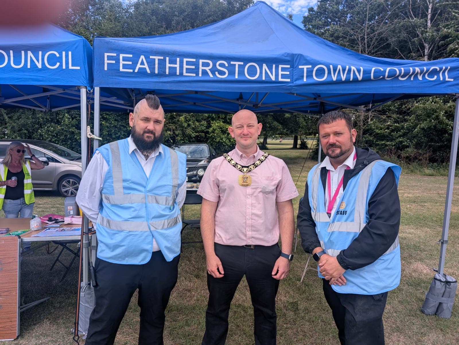 Media Securities team supporting Featherstone Town Council